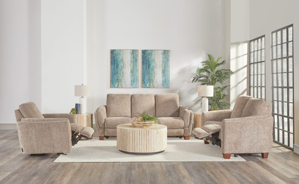 Parker House - Morehead - Biscotti Power Reclining Sofa, Loveseat and Recliner - MMHD-321P-BISC view 10