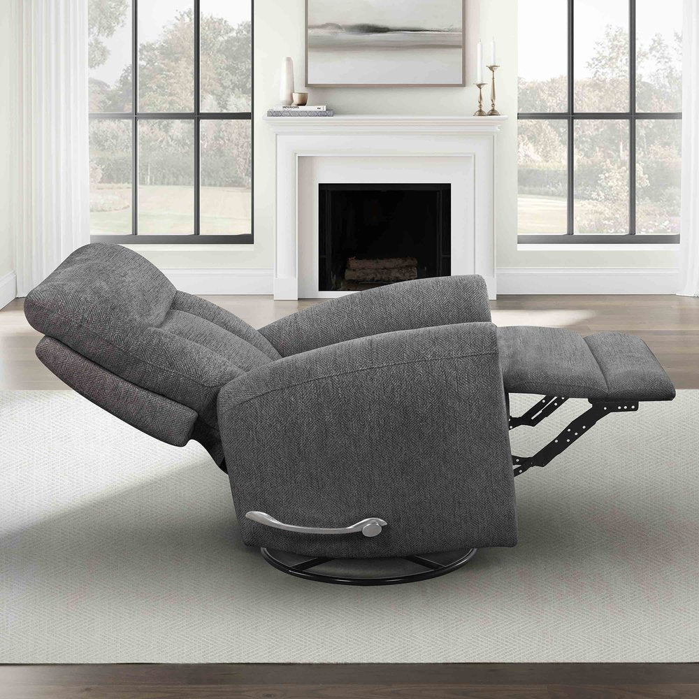 Parker House - Natalia - Nightfall Manual Swivel Glider Recliner - Nightfall - MNAT-812GS-NTFL view 5
