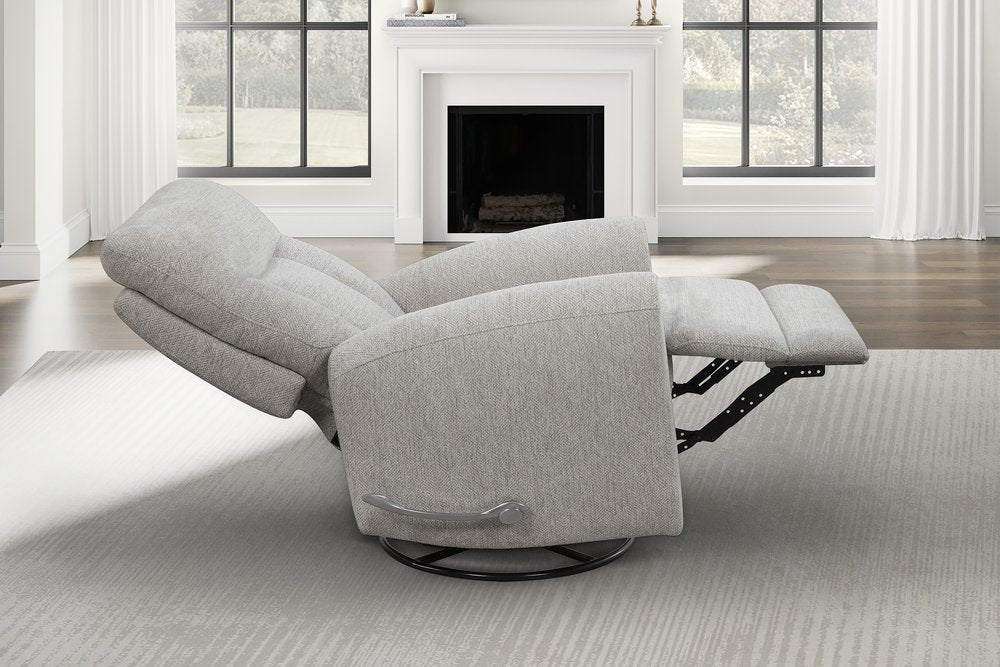 Parker House - Natalia - Thunderstorm Manual Swivel Glider Recliner (Set of 2) - Thunderstorm - MNAT-KIT-812GS-2-THSM view 6