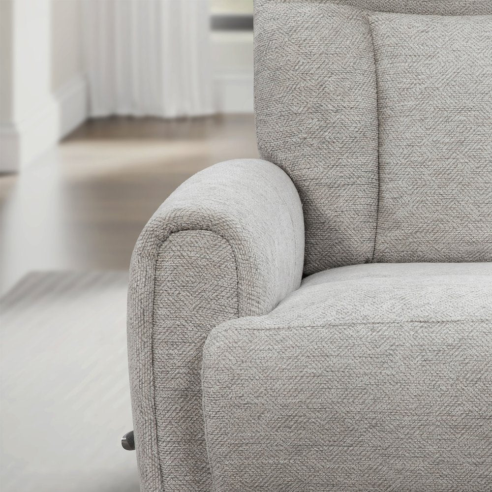 Parker House - Natalia - Thunderstorm Manual Swivel Glider Recliner - Thunderstorm - MNAT-812GS-THSM view 12
