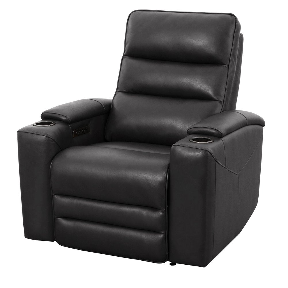 Parker House - Nexus - Autumn Black Zero Gravity Power Recliner P3 (Set of 2) - Autumn Black - MNEX-KIT-812PHLZ-2-ATBK view 2