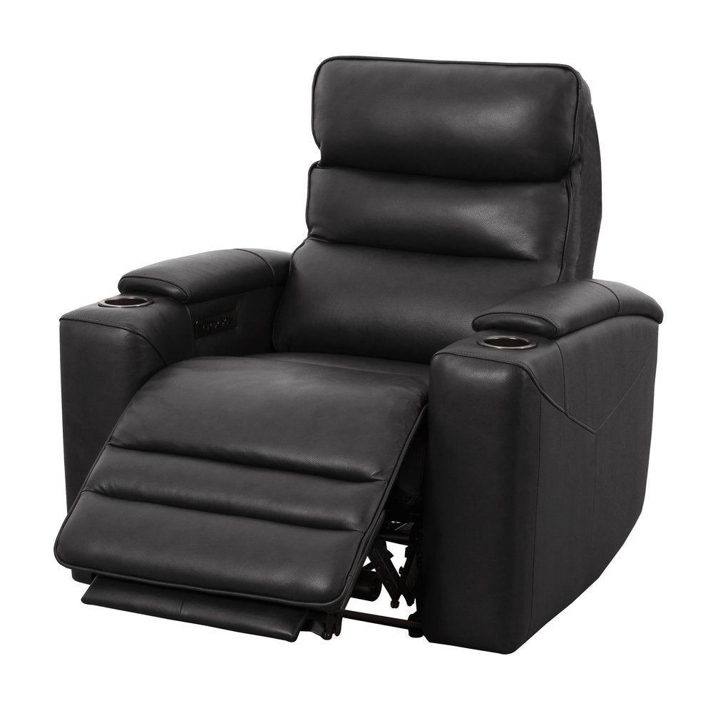 Parker House - Nexus - Autumn Black Zero Gravity Power Recliner P3 (Set of 2) - Autumn Black - MNEX-KIT-812PHLZ-2-ATBK view 3