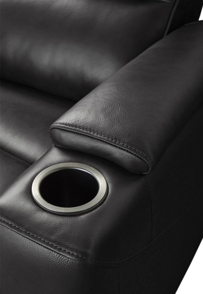 Parker House - Nexus - Autumn Black Zero Gravity Power Recliner P3 (Set of 2) - Autumn Black - MNEX-KIT-812PHLZ-2-ATBK view 6