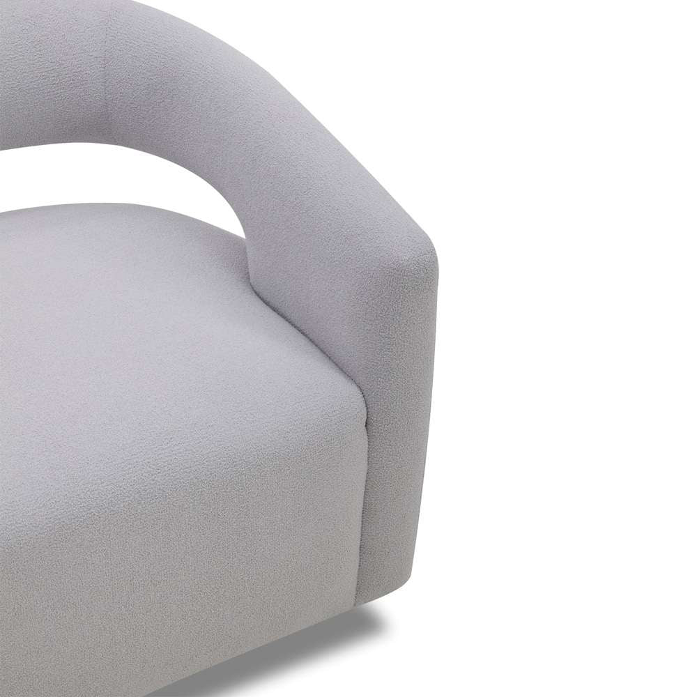 Parker House -  Orbit - Dame Dove Open Back Accent Chair (Set of 2) - SORB#912-2-DMDV view 5