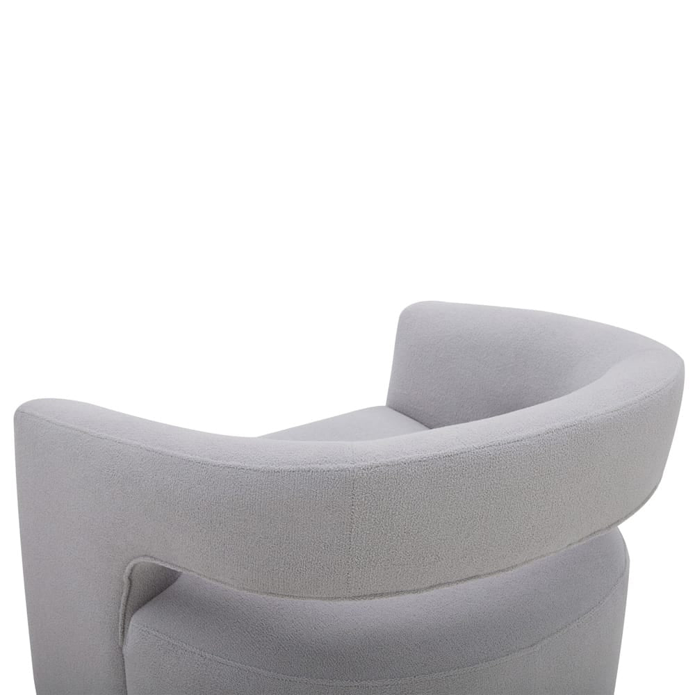 Parker House - Orbit - Dame Dove Open Back Accent Chair - SORB#912-DMDV view 4