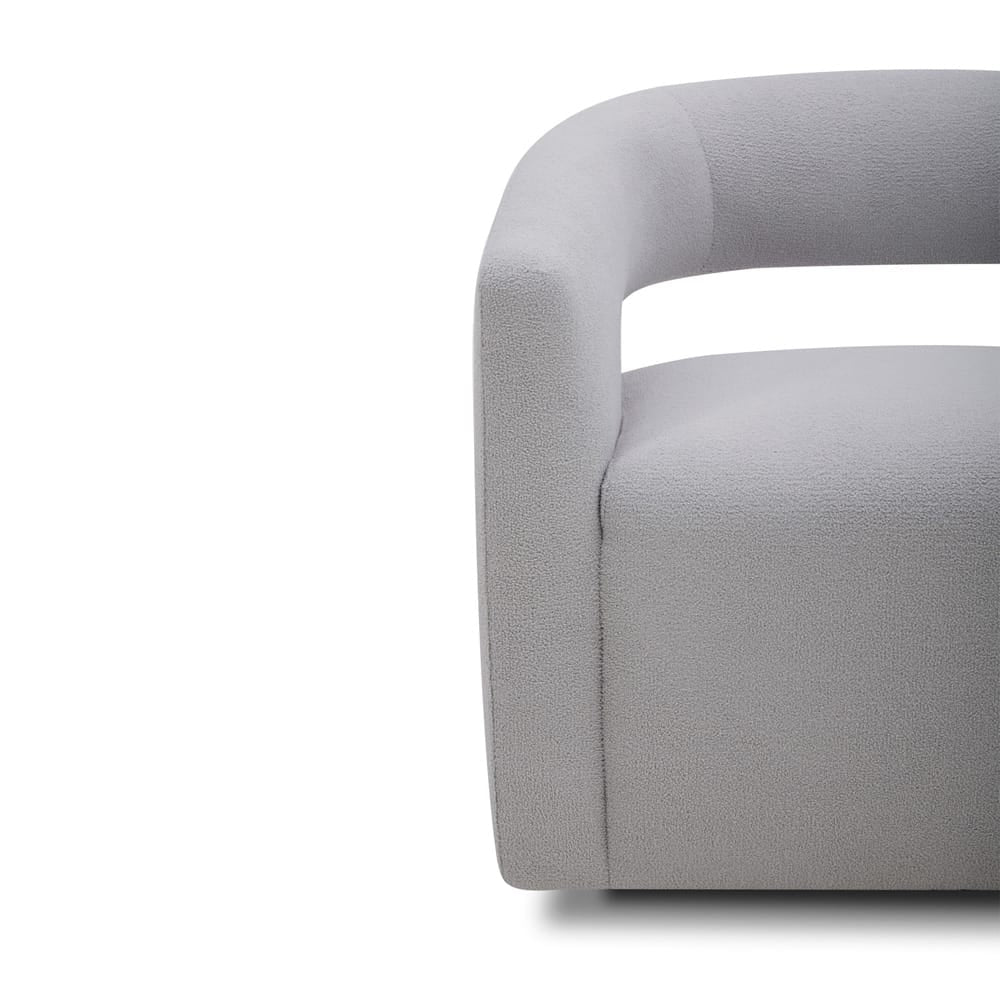 Parker House - Orbit - Dame Dove Open Back Accent Chair - SORB#912-DMDV view 5