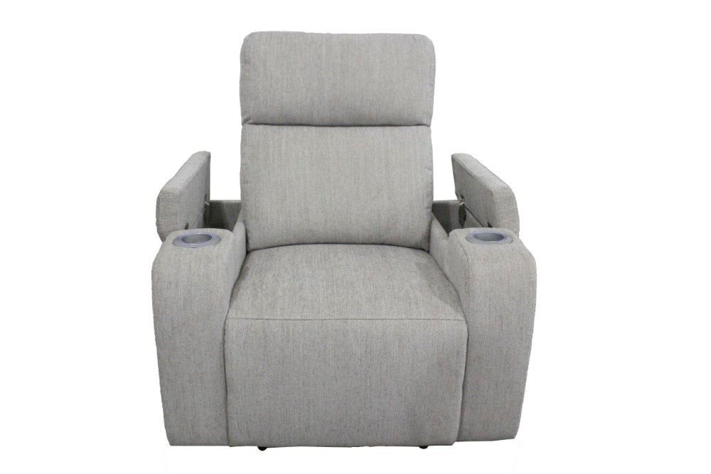 Parker House - Orpheus Power Recliner in Bisque - MORP812PH-BIS_CLOSEOUT veiw 2