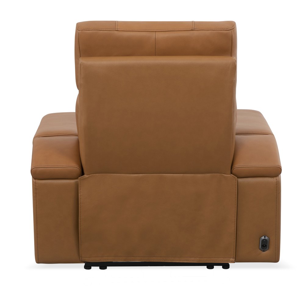Parker House - Phoenix - Autumn Caramel Zero Gravity Power 3 Seat Home Theater Seating with Immersive Audio P3 - Autumn Caramel - MPHX-KIT-812P3ZIA-3-ATCA view 7