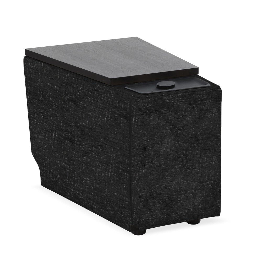 Parker House - Phoenix - Cabot Ebony Zero Gravity Power 3 Seat Home Theater Seating with 2 Wedges and Immersive Audio - Cabot Ebony - MPHX-KIT-812P3ZIA-5W-CAEB view 7