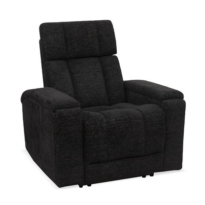 Parker House - Phoenix - Cabot Ebony Zero Gravity Power Recliner with Immersive Audio P3 (Set of 2) - Black - MPHX-KIT-812P3ZIA-2-CAEB view 2