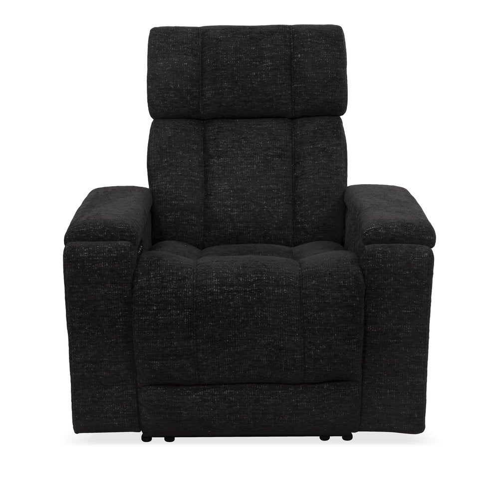 Parker House - Phoenix - Cabot Ebony Zero Gravity Power Recliner with Immersive Audio P3 (Set of 2) - Black - MPHX-KIT-812P3ZIA-2-CAEB view 4