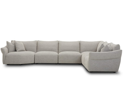 Parker House - Playful - Canes Cobblestone 6pc Sectional Package A - SPLA-PACK6A-CNCB view 2