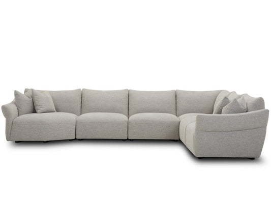 Parker House - Playful - Canes Cobblestone 6pc Sectional Package A - SPLA-PACK6A-CNCB view 2