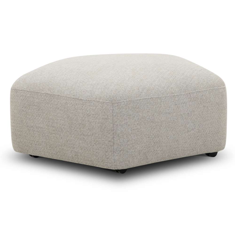 Parker House - Playful - Canes Cobblestone Ottoman with casters - SPLA#900-CNCB view 1