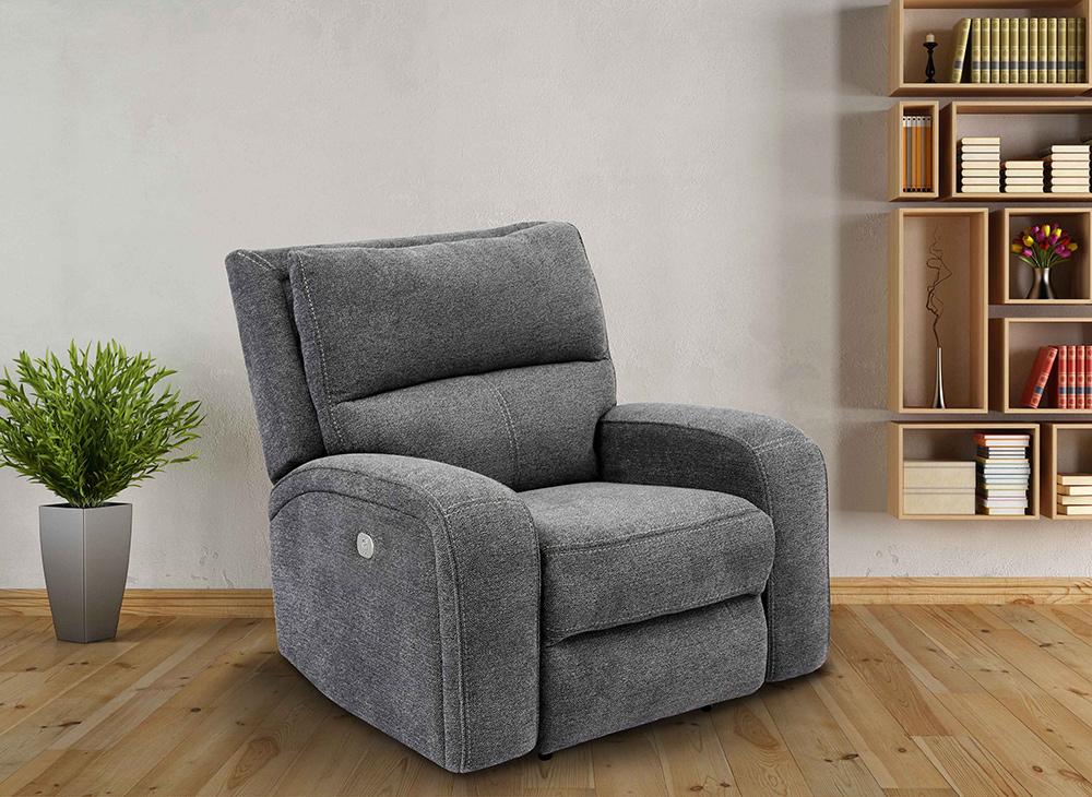 Parker House - Polaris - Bizmark Grey Power Reclining Sofa and Two Recliners - MPOL-311PH-BIG view 3
