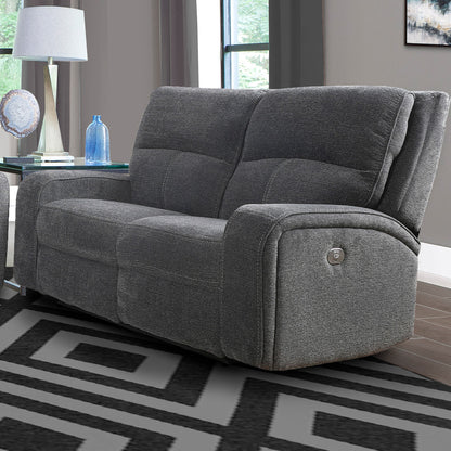 Parker House - Polaris - Bizmark Grey Power Reclining Sofa Loveseat and Recliner - MPOL-321PH-BIG view 12