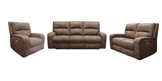 Parker House - Polaris - Kahlua Power Reclining Sofa Loveseat and Recliner - MPOL-321PH-KA view 1