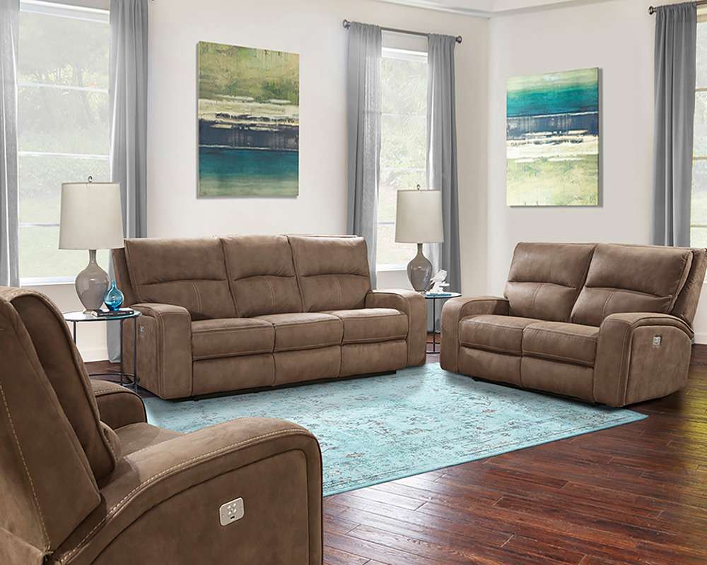 Parker House - Polaris - Kahlua Power Reclining Sofa Loveseat and Recliner - MPOL-321PH-KA view 7