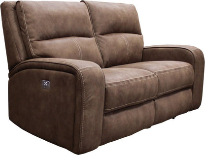 Parker House - Polaris Power Loveseat in Kahlua - MPOL822PH-KA view 1