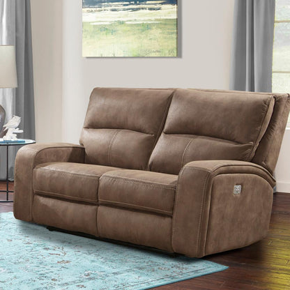 Parker House - Polaris Power Loveseat in Kahlua - MPOL822PH-KA view 2