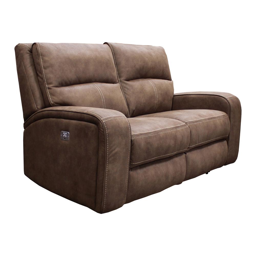 Parker House - Polaris Power Loveseat in Kahlua - MPOL822PH-KA view 3