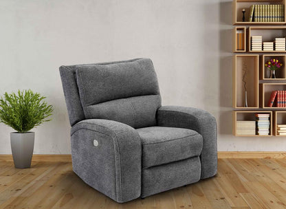 Parker House - Polaris Power Recliner in Bizmark Grey - MPOL812PH-BIG view 2