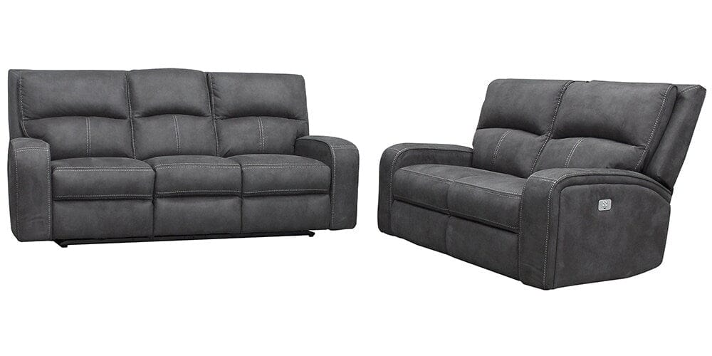 Parker House - Polaris - Slate Power Reclining Sofa and Loveseat - MPOL-32PH-SLA view 1