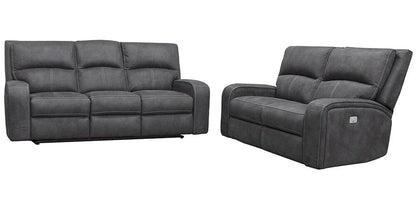 Parker House - Polaris - Slate Power Reclining Sofa and Loveseat - MPOL-32PH-SLA view 1