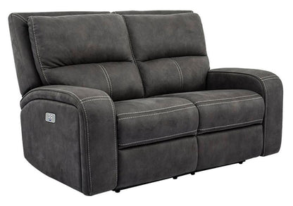 Parker House - Polaris - Slate Power Reclining Sofa and Loveseat - MPOL-32PH-SLA view 7