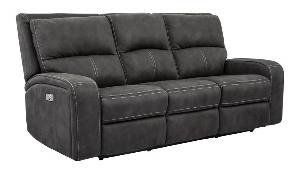 Parker House - Polaris - Slate Power Reclining Sofa Loveseat and Recliner - MPOL-321PH-SLA view 3