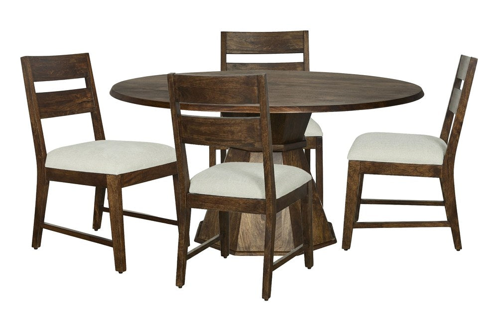 Parker House - Portico - Dining Table with 4 Ladderback Chairs - DPRT-KIT-5A-60RND view 1
