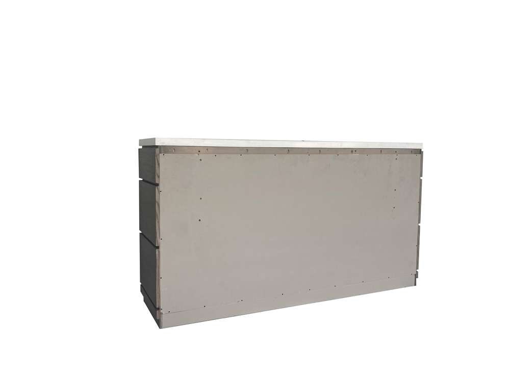 Parker House - Pure Modern Bedroom 6 Drawer Dresser and Mirror - BPUR-2131-2 veiw 4