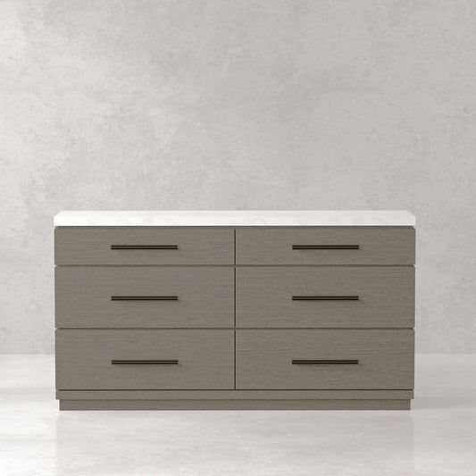 Parker House - Pure Modern Bedroom 6 Drawer Dresser - BPUR#21706 veiw 1
