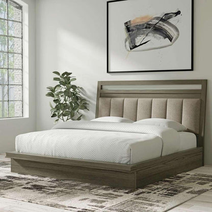 Parker House - Pure Modern Bedroom King Platform Bed - BPUR#1266-3 view 1