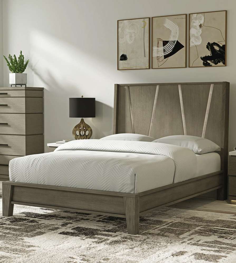Parker House - Pure Modern Bedroom Queen Panel Bed - BPUR#1150-3 view 10