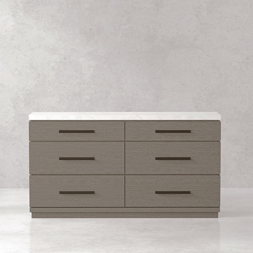 Parker House - Pure Modern - Bedroom Queen Panel Bed with Dresser and Mirror - BPUR-3PC-1150-DM veiw 5