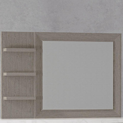 Parker House - Pure Modern - Bedroom Queen Platform Bed with Dresser and Mirror - BPUR-3PC-1250-DM veiw 9