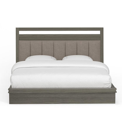 Parker House - Pure Modern - Bedroom Queen Platform Bed with Dresser and Mirror - BPUR-3PC-1250-DM veiw 10