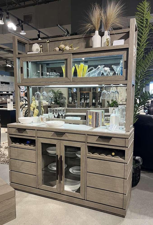 Parker House - Pure Modern Dining 2 pc. 66 in. Buffet and Open Hutch - DPUR#66-2 view 1
