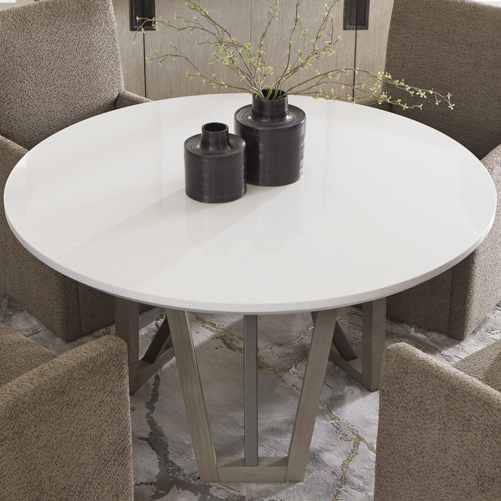 Parker House - Pure Modern Dining 54 in. Round Table with Wood Base - DPUR#54RND view 4