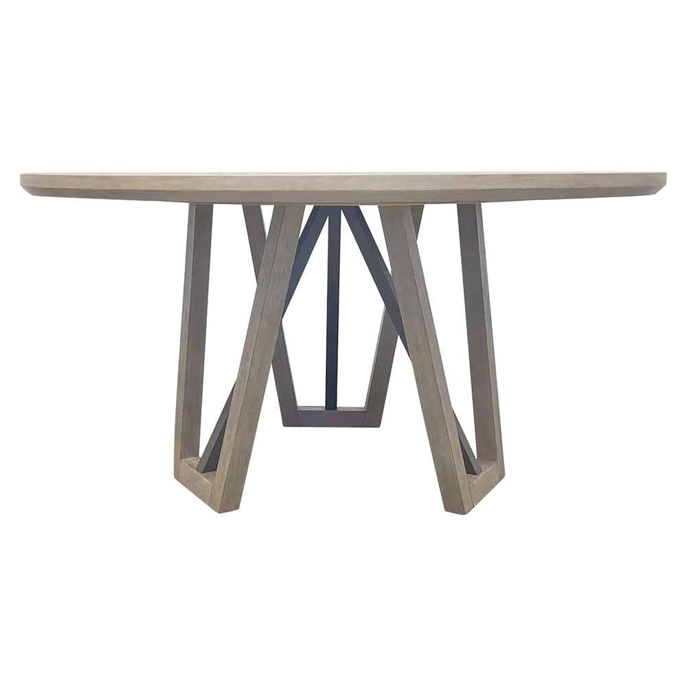 Parker House - Pure Modern Dining 60 in. Round Table with Wood Base - DPUR#60RND view 1