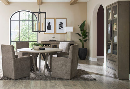Parker House - Pure Modern Dining 60 in. Round Table with Wood Base - DPUR#60RND view 5