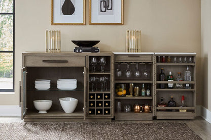 Parker House - Pure Modern Dining Bar Cabinet - DPUR#22BC view 6