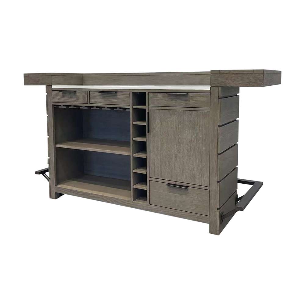 Parker House - Pure Modern Dining Bar Complete 78 in. - DPUR#78BAR-2 view 2