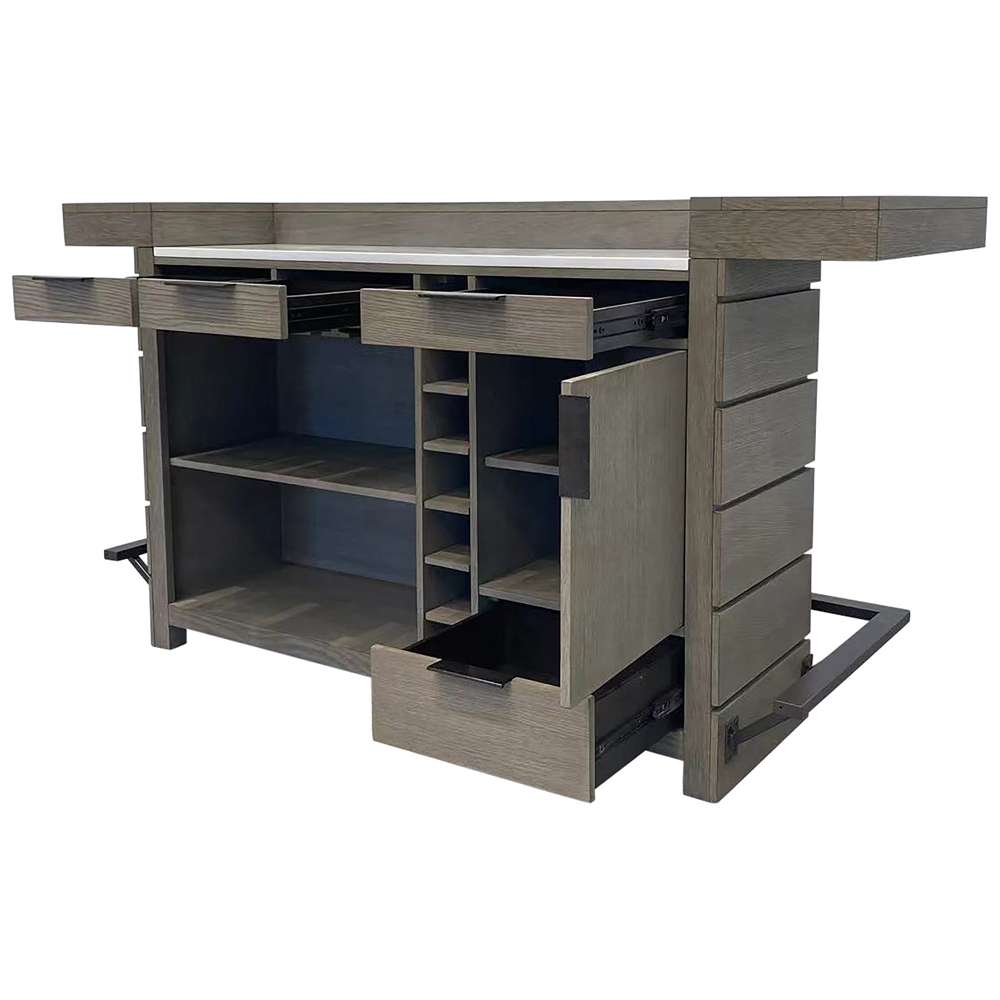Parker House - Pure Modern Dining Bar Complete 78 in. - DPUR#78BAR-2 view 3