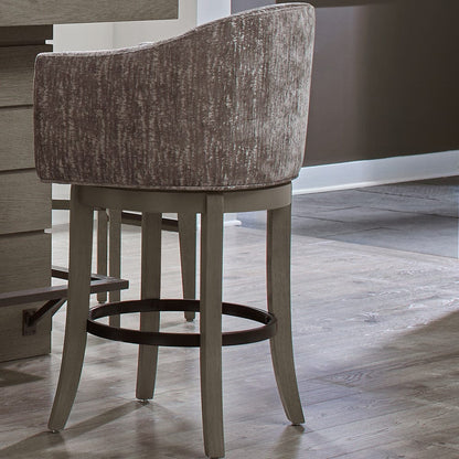 Parker House - Pure Modern Dining Upholstered Swivel Barstool - DPUR#2530S view 4
