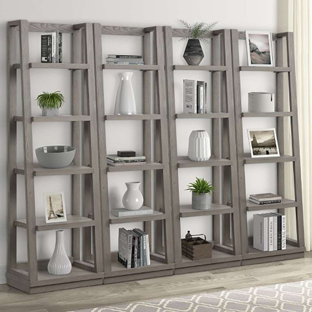 Parker House - Pure Modern Pair of Angled Etagere Bookcase Piers - PUR250AP_CLOSEOUT veiw 2