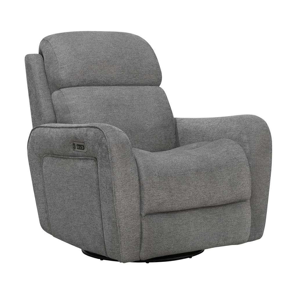 Parker House -  Quest - Upgrade Charcoal Cordless Swivel Glider Recliner - Powered By Freemotion (Set of 2) - MQUE#812GSPH-P25-2-UPCH_CLOSEOUT veiw 2