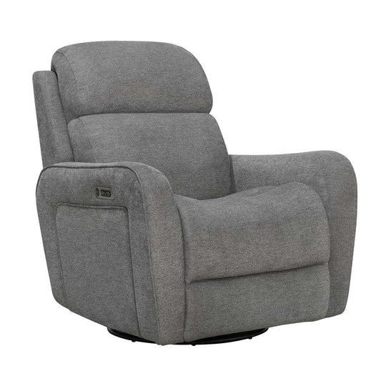 Parker House -  Quest - Upgrade Charcoal Cordless Swivel Glider Recliner - Powered By Freemotion (Set of 2) - MQUE#812GSPH-P25-2-UPCH_CLOSEOUT veiw 2