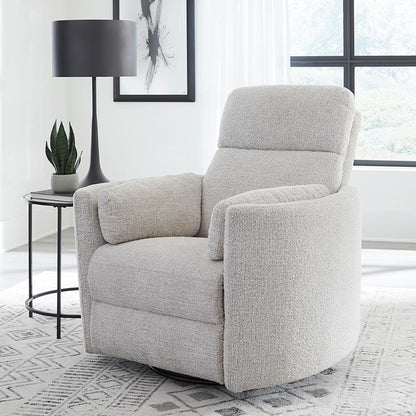 Parker House -  Radius - Angora Linen Manual Swivel Recliner - MRAD#812GS-ANLI view 6
